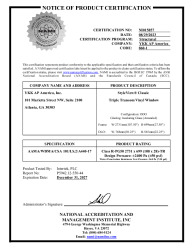 PR CERTIFICATE FL7829 R10 C CAC NI015857 - SVC - TRANSOM (DP50)