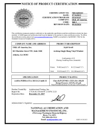PR CERTIFICATE FL8114 R10 C CAC NI011608-R5 - SV - ARCHTOP SH (DP35)