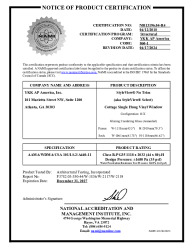 PR CERTIFICATE FL8114 R10 C CAC NI013196.04-R4 - SVS - COTTAGE SH (DP35)