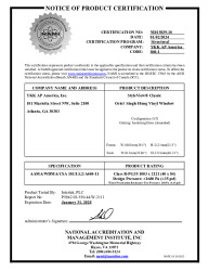 PR CERTIFICATE FL8114 R10 C CAC NI015839.10 - SVC - ORIEL SH (DP35)