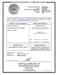 PR CERTIFICATE FL8114 R10 C CAC NI015839.13 - SVC - COTTAGE SH (DP35)
