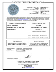 PR CERTIFICATE FL8114 R8 C CAC NI013196.07-R2 - SV - EQUAL SH (DP35)