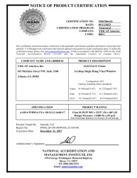 PR CERTIFICATE FL8114 R9 C CAC NI015864.01 - SVC - ARCHTOP SH (DP35)