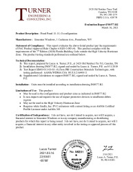 PR TECH DOCS FL8500 R21 AE EVALREPORT-IN0577-R2