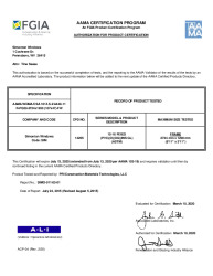 PR CERTIFICATE FL8500 R21 C CAC 15-16 FIXED R-PG50 107X47