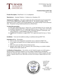 PR TECH DOCS FL8500 R23 AE EVALREPORT-IN0577-R3