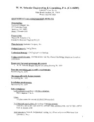 PR TECH DOCS FL8786 R13 AE EVALUATION REPORT WWS-311