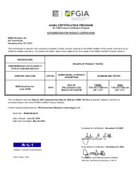 PR CERTIFICATE FL9607 R12 C CAC 6010 SH (48X75) - CPD 15476