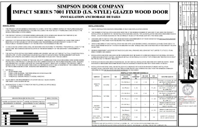 PR Instl Docs FL9668 R11 II SIMP0012 RevC FIXED-FRENCH-DOOR ss