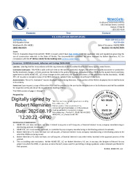PR TECH DOCS FL9779 R18 AE 2025 08 19 FINAL PEER-SOP-002.A C-A-C FL9779-R18