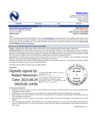 PR TECH DOCS FL9798 R9 AE 2023 08 29 FINAL PEER-FMI-002.A TPO PLUS FL9798-R9