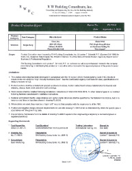 PR TECH DOCS FL993 R19 AE (B) EVAL 993.6