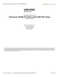 LISTING REPORT-30438