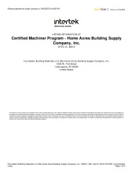 LISTING REPORT-36615