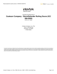LISTING REPORT-72294