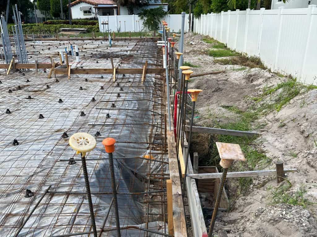 slab steel reinforcing