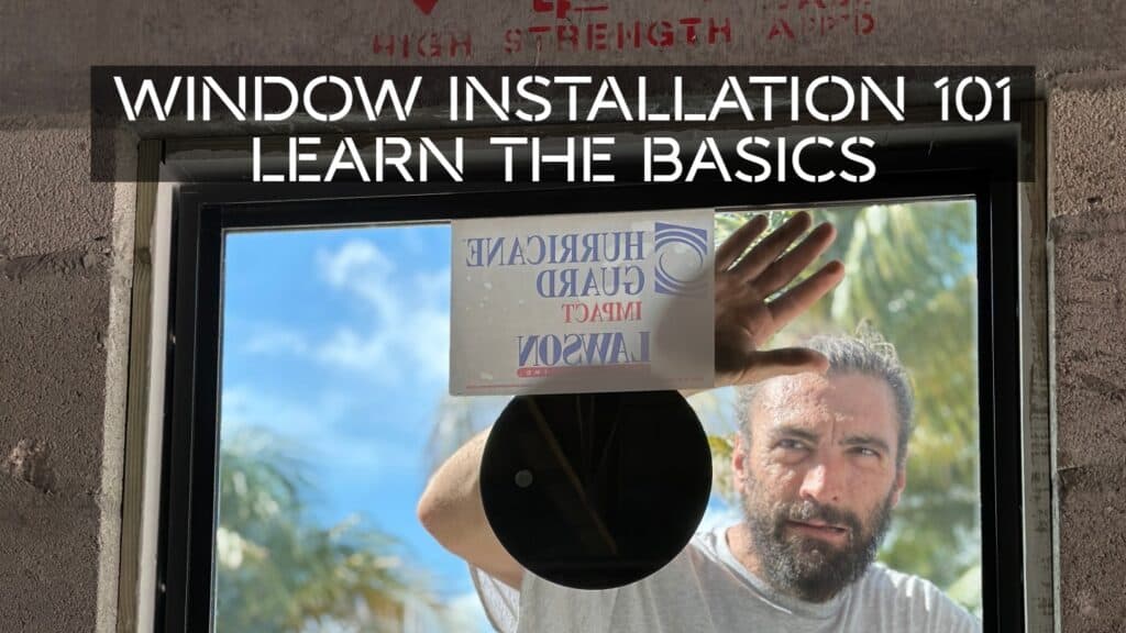 Window installation video thumbnail